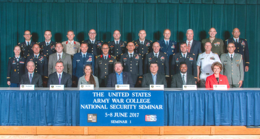 Tom Beaty participates in National Security Seminar